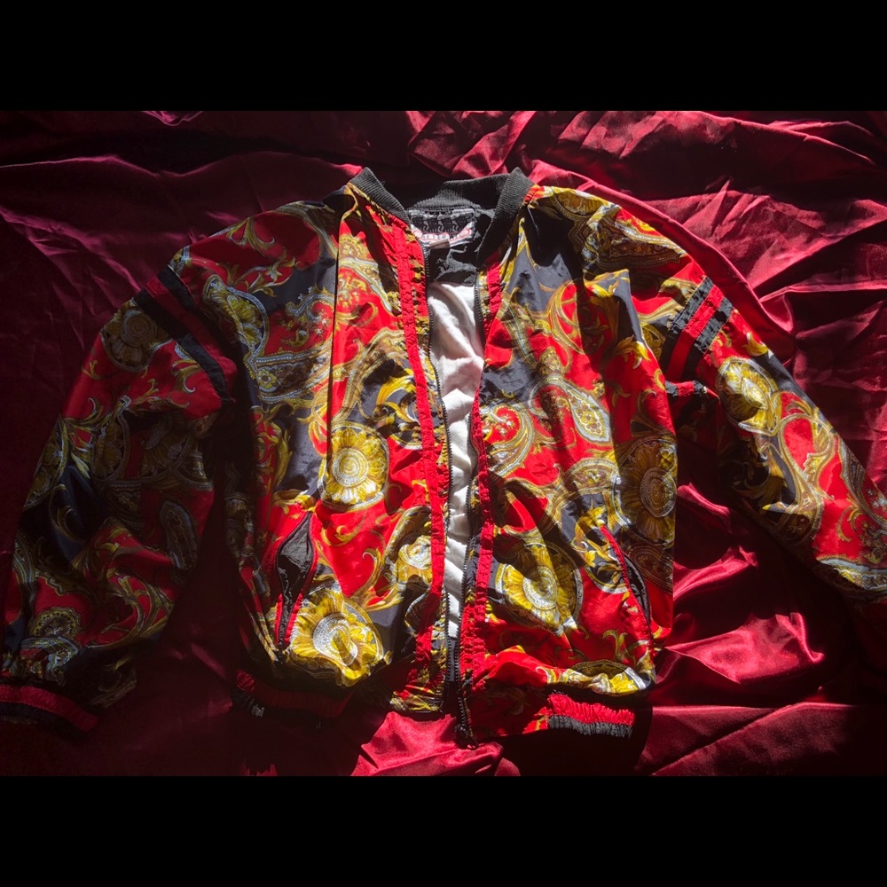 Baroque 90s Bomber Jacket/Windbreaker